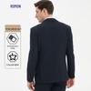 ROMON Men's Striped 3-Piece Business Suit