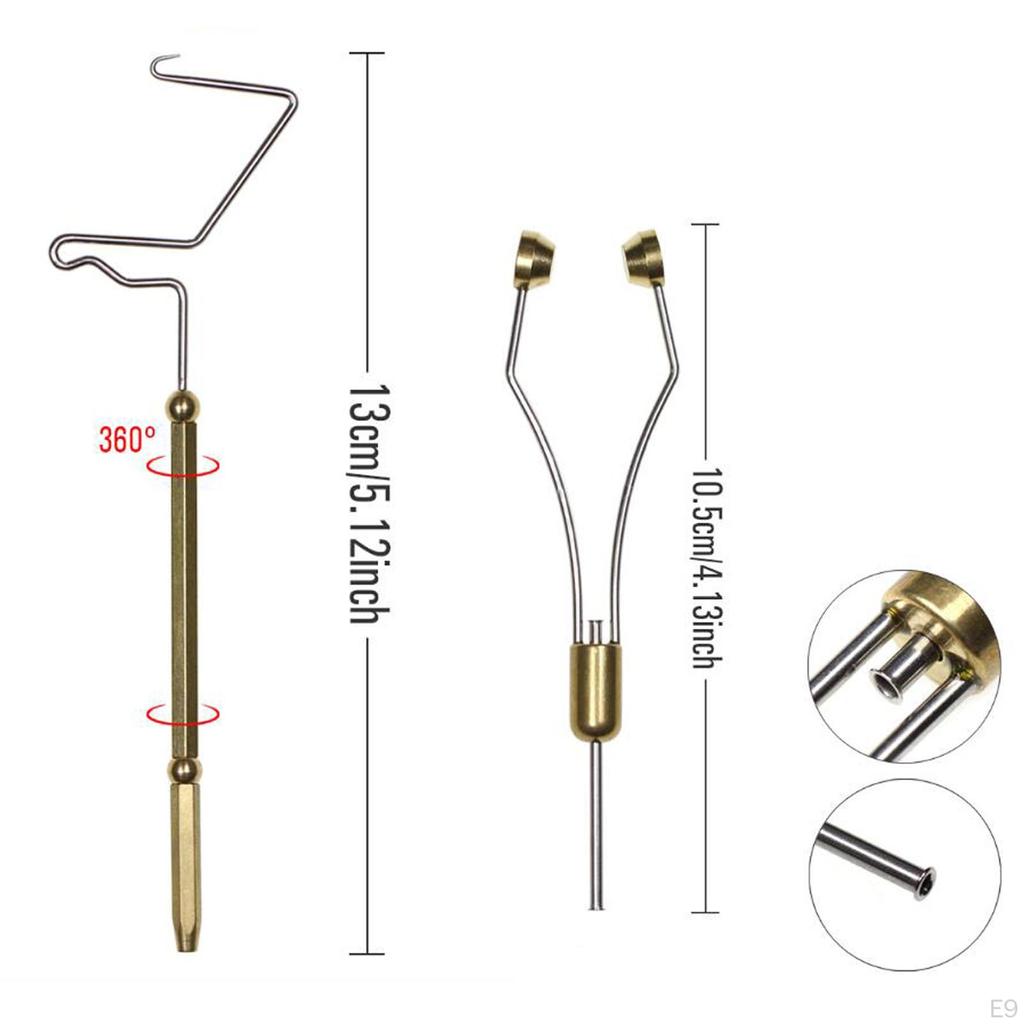 5 Fly Tying Accessories Including Bobbin Holder And Threader