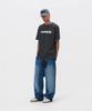 MAHAGRID Basic Logo Tee Charcoal(Mg2Cmmt502A)