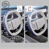 For XPeng Xiao Peng G6  2024 2025 Car Steering Wheel Cover Leather Non-slip Auto Interior Accessories