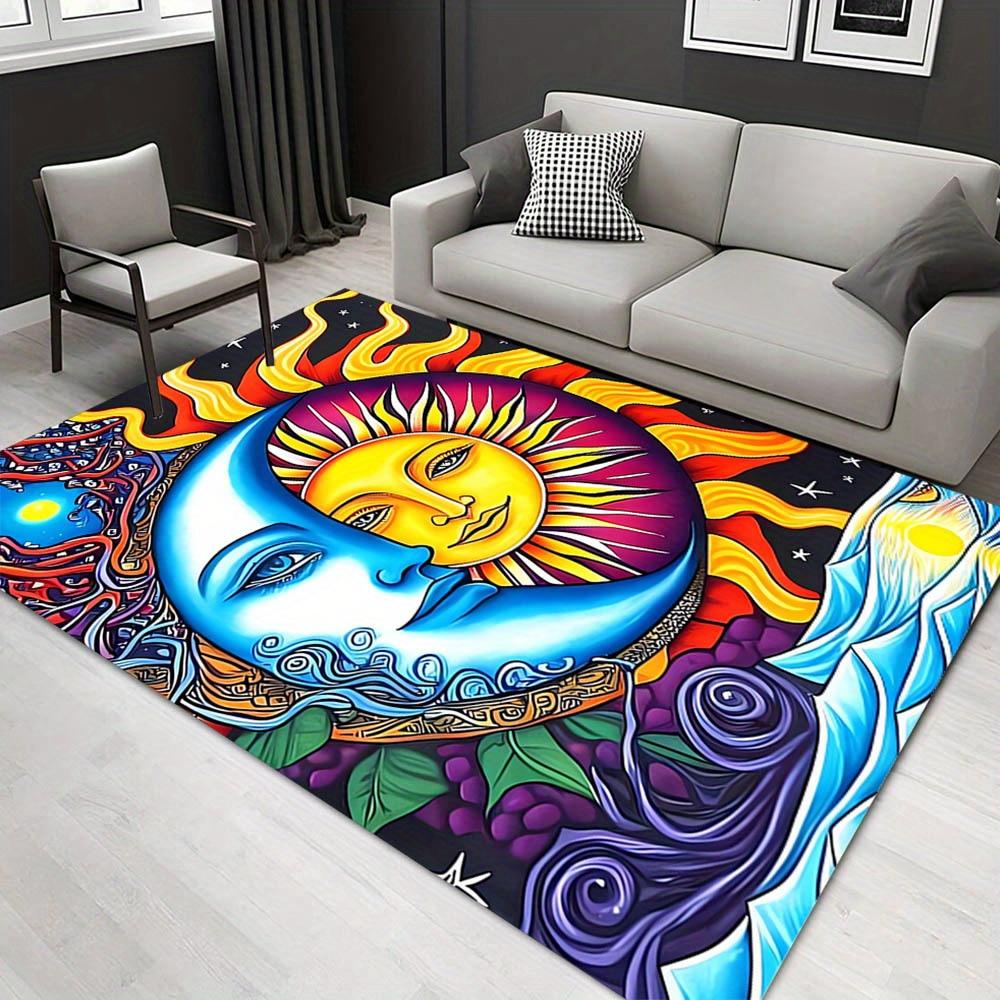 

1pc 18880441800 Pattern Carpet, Area Rug For Living Room Bedroom Room Bed Chair Laundry Entryway Corridor Yard Non-slip Outdoor Camping Rug 60cm by 90cm