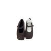 Flat-bottomed Korean Version of Mary Jane Single Shoes Women's Shoes 2025 New Autumn and Winter Black Gentle and Versatile Mao Mao Shoes