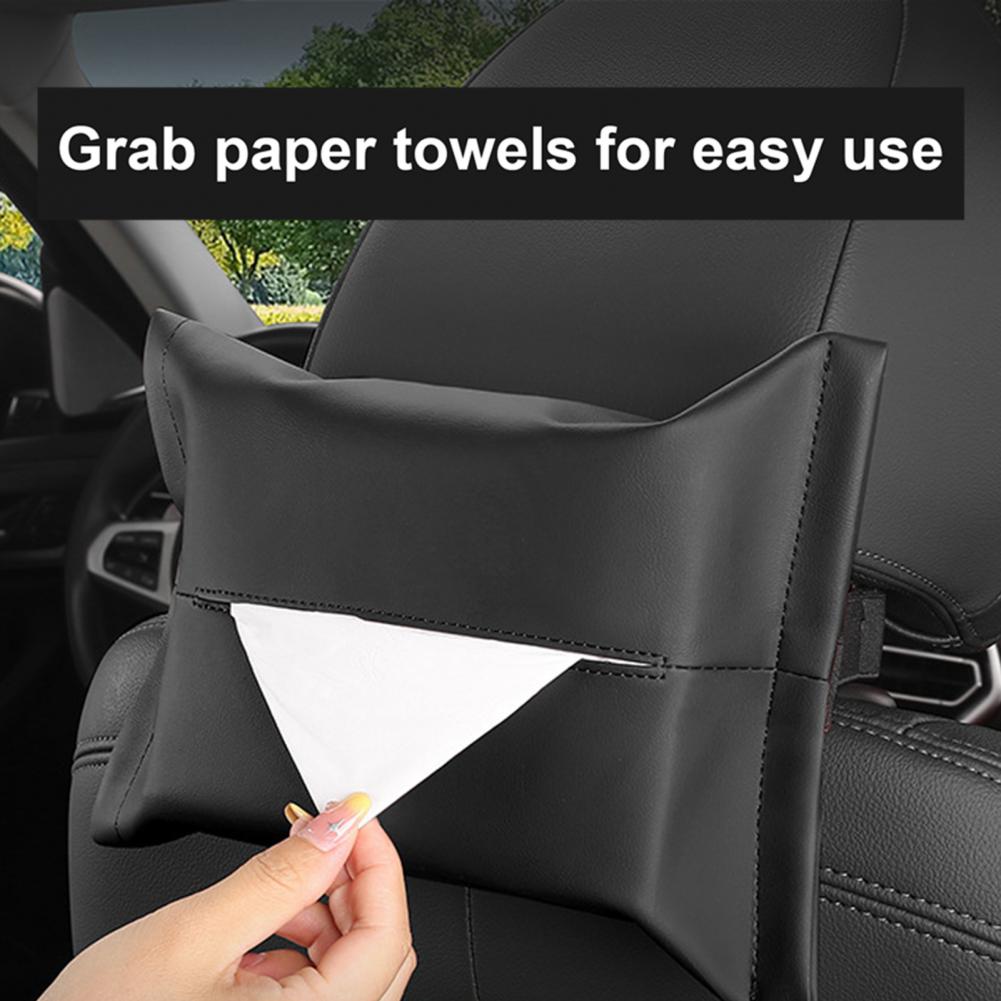 1 Pcs Auto Tissue Box Handtuch Sets Auto Sonnenblende Tissue Box Halter Auto Innen Lagerung Dekoration