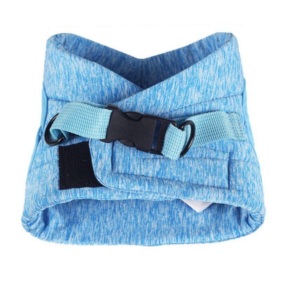 Soft Cat Escape Proof Collar Strap Polyester Cats Traction Belt Cat Chest Strap  Dog