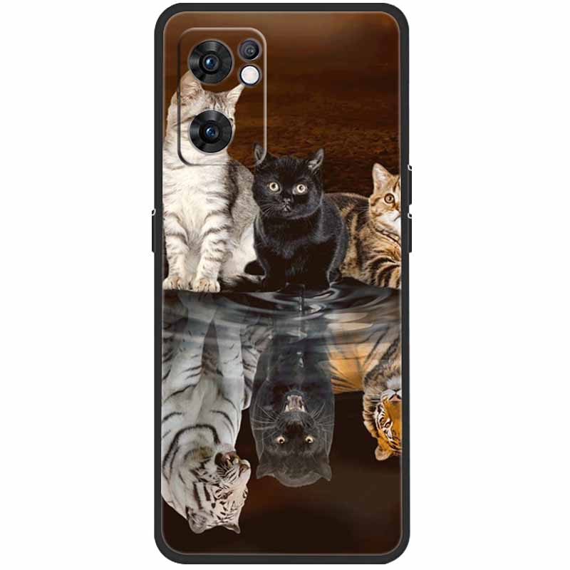For Oppo Find X5 Lite Case Silicone Soft Protective Black TPU Phone Funda for Oppo Find X5Lite 5G 2022 Case CPH2371 Fashion Bag