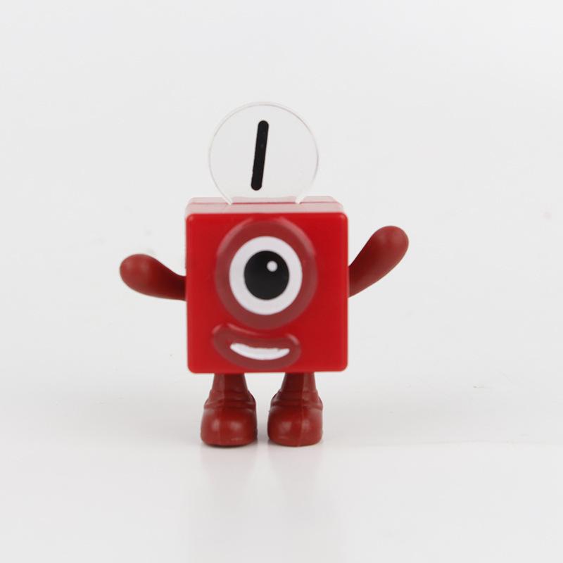 Unique Number Pvc Block Figurines For Children Perfect For Playful Imagination And Collecting