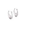 Elegant Titanium Steel Gold-Plated Earrings: Trendy, High-End Design with a Chic, Modern Style.