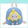 Childrens Cartoon Backpack With Plush Egg Party Doll Decoration For Preschool Kids