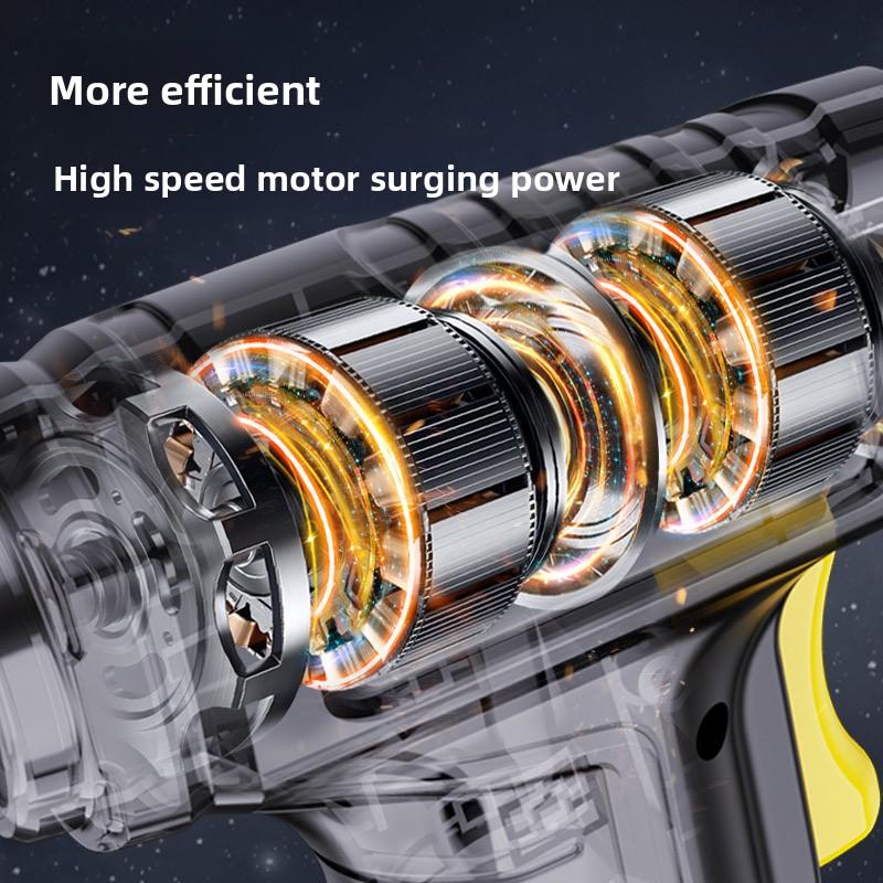 Wireless Charging Tyre Inflators Car Handheld Intelligent Digital Display Home Car Electric Portable Car Air Pump Tire Inflator