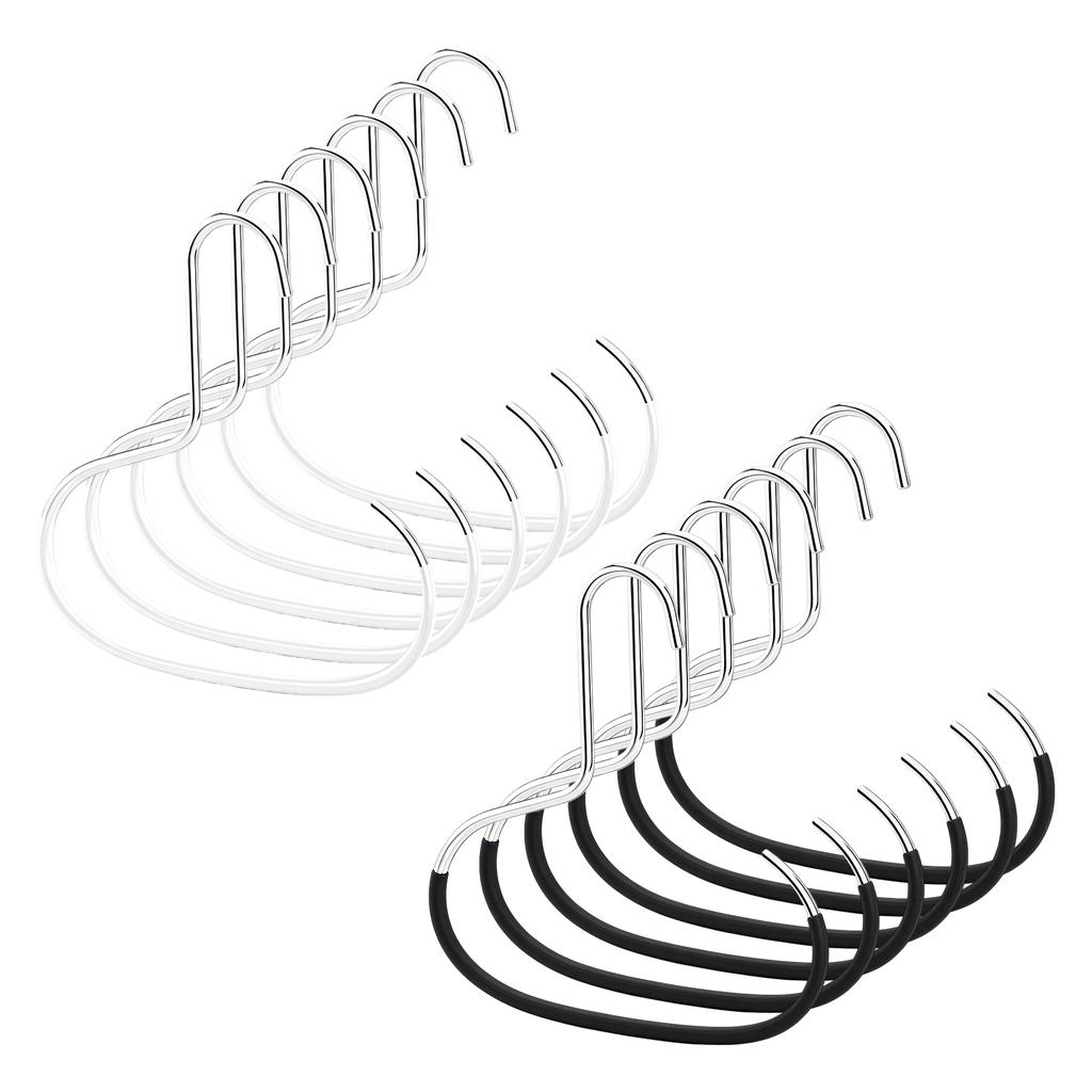 Scarf Towel Tie Hanging Rack with Versatile Storage Metal Hanging Hooks Multifunctional for Kitchen Office Bathroom Bedroom