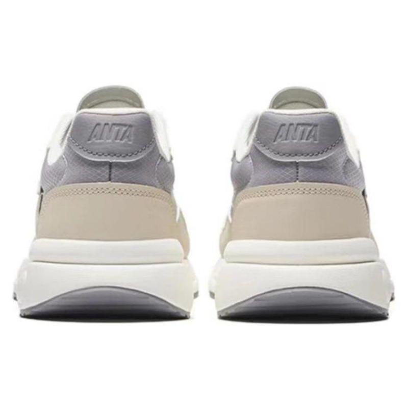 Anta Smileyworld X  Heritage 80 Lightweight Breathable Low-Top Casual Shoes Men Sneakers Gray White 112328871-8