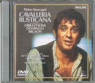 DVD PIETRO MASCAGNI, CORO & ORCHESTRA D - Cavalleria Rusticana PHBP1008 PHILIPS Japan Music Video Used