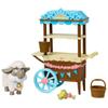 Playset con Bambola Ufficiale Disney Store Principessa Belle La Bella e la Bestia da 5 pollici, Giocattolo per Bambine, Regalo di Compleanno per Bambina di 4 Anni.