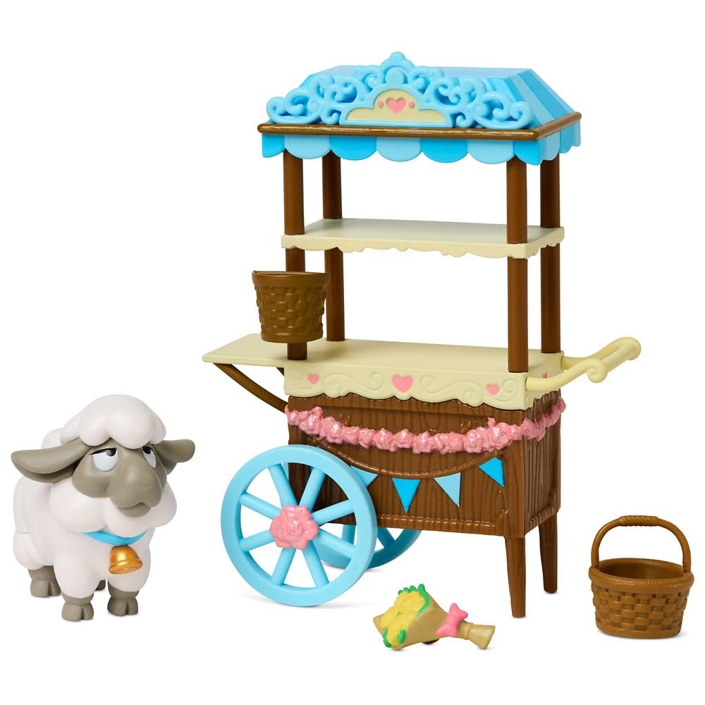 Playset con Bambola Ufficiale Disney Store Principessa Belle La Bella e la Bestia da 5 pollici, Giocattolo per Bambine, Regalo di Compleanno per Bambina di 4 Anni.