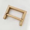 Wooden Toilet Paper Roll Rack Non-drilled Natural Bamboo Toilet Paper Roll Holder Ecological Toilet Paper Dispenser
