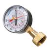 Lepmerk 2 12"" Pressure Gauge Water Pressure Test Gauge 34"" Female Hose Thread 0200 PSI with