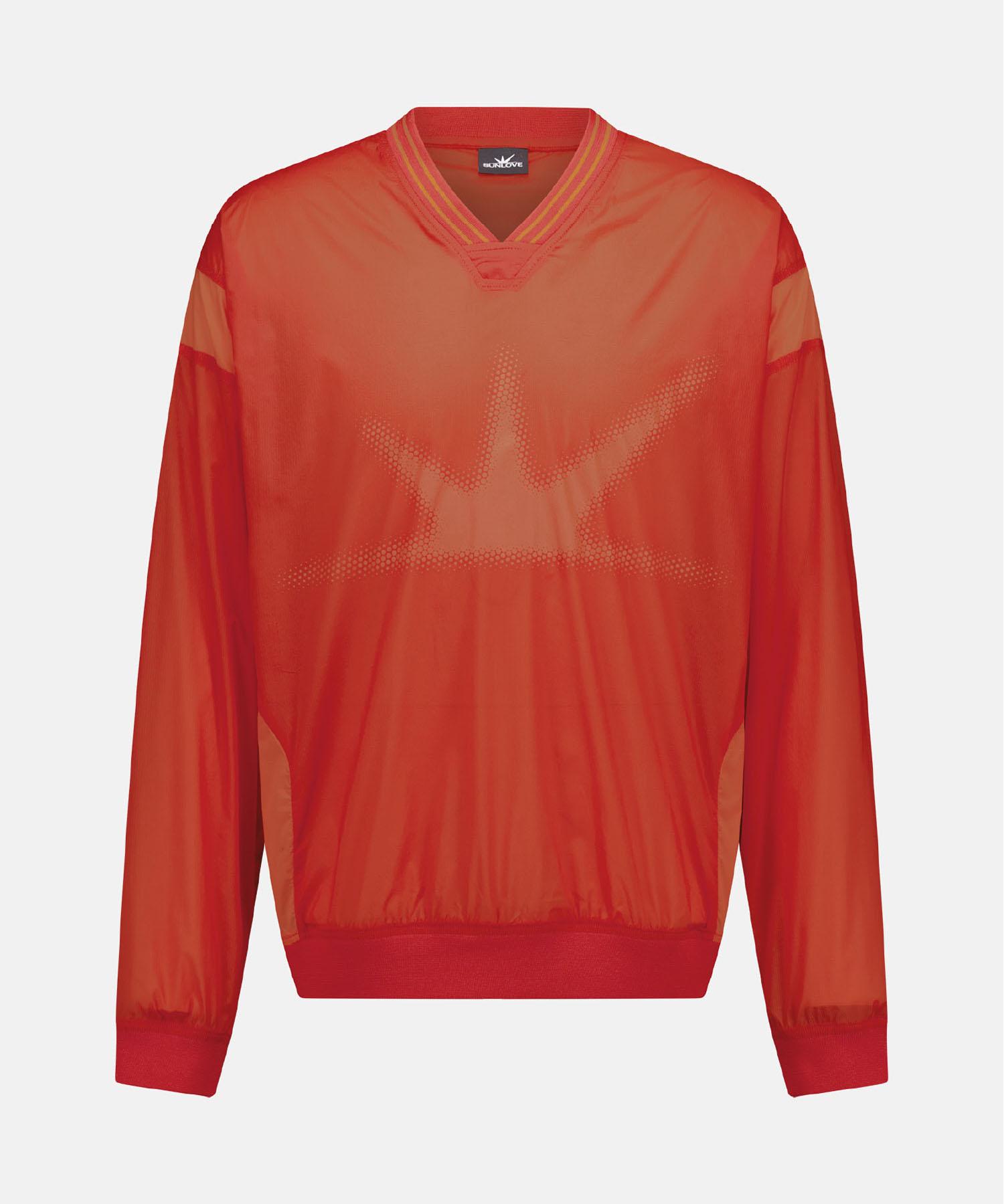 Sun Love Aero V Pullover Red L