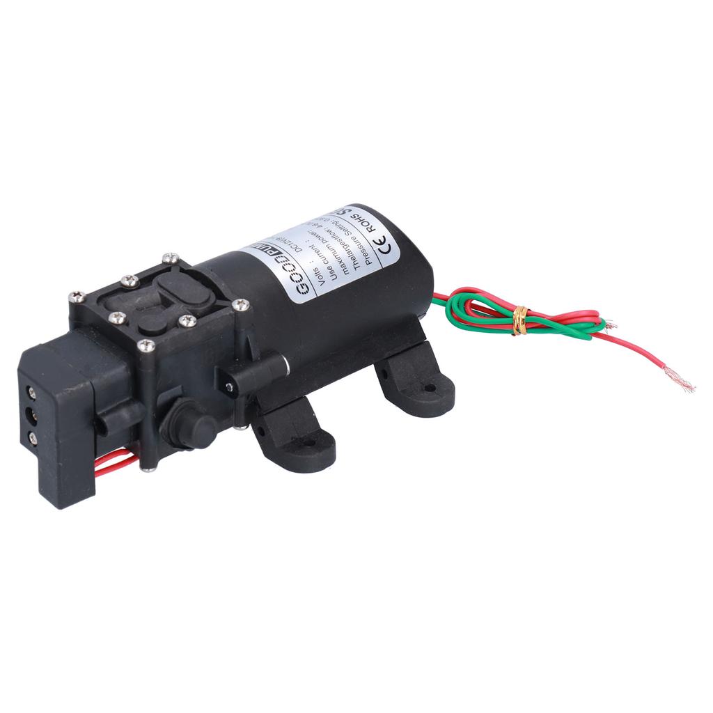 3308 Diaphragm Pump Self Priming Spray Pump for Garden Irrigation Car Washing 12V 70W