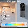 2.4G WiFi Video Doorbell 1080P Smart Outdoor Intercom Waterproof Wireless Camera Ringing Bell  2-Way Audio HD Doorbell Camera