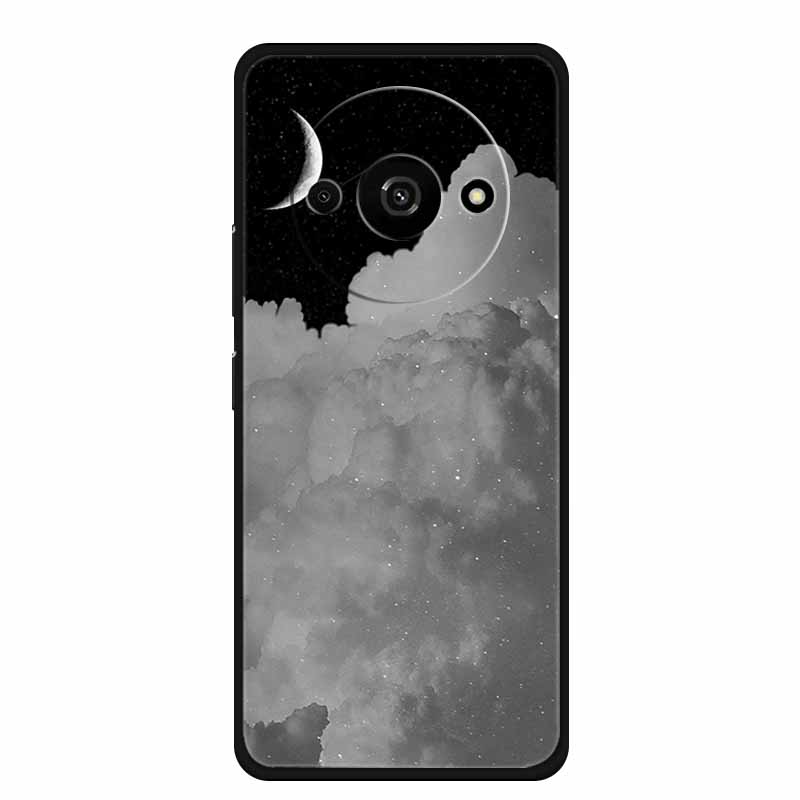 For Xiaomi Poco C61 Case Cool Animal Soft Silicone TPU Phone Case Back Cover for PocoC61 Shockproof Lovely Cat Protective Cover