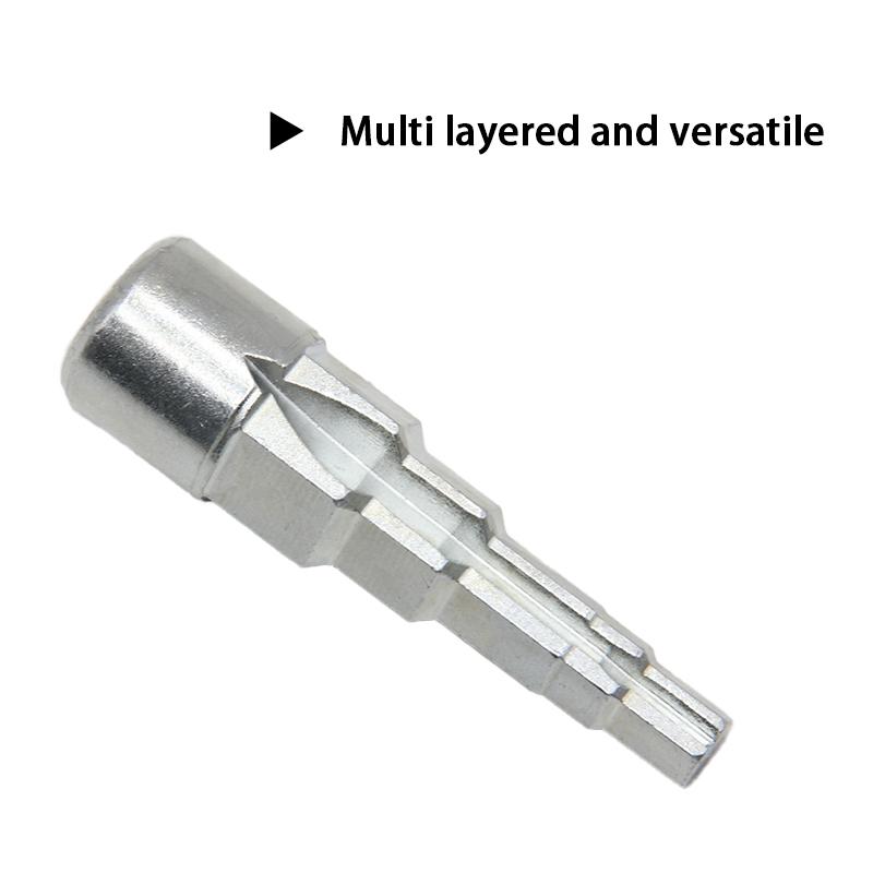 Composite Inner Four Square Head Pagoda Wrench 10-21mm Valve Pump Disassembly Ratchet Step Wrench Radiator Valve Tool Accessory