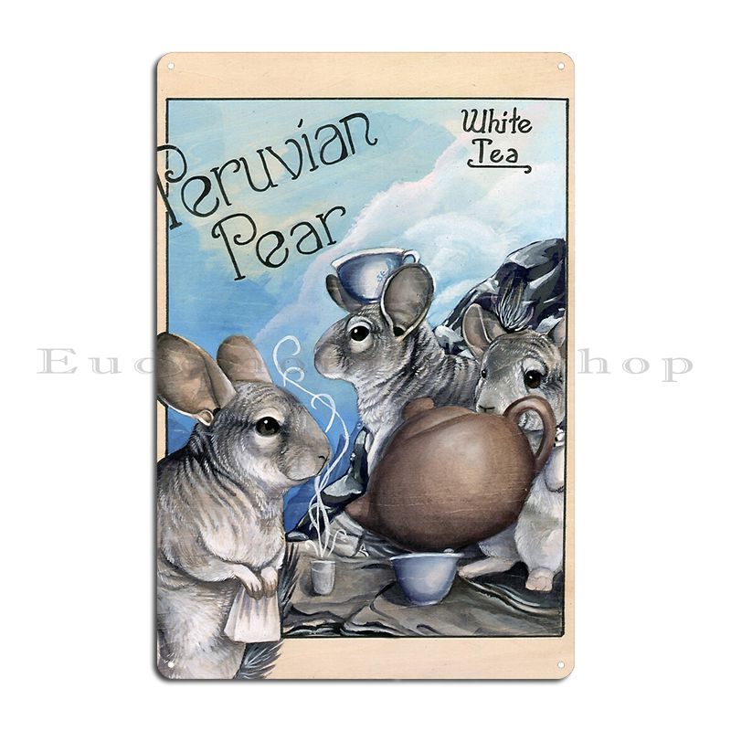Got Dust Funny Chinchilla Metal Sign Cinema Kitchen Wall Cave Kitchen Design Chinchilla Tin Sign Poster