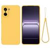 For OnePlus Nord CE5 5G Liquid Silicone Case Phone Back Cover with Hand Strap