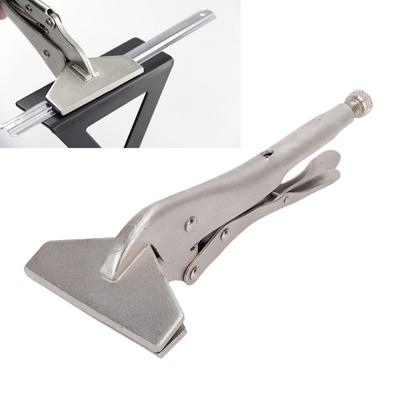 10 Inch Locking Sheet Metal Clamp Heavy Duty Carbon Steel Duckbill Welding Locking Plier For Auto Repair