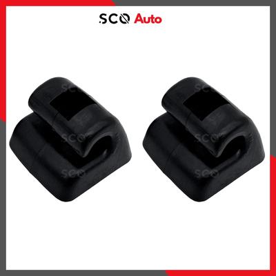 Sun Visor Hook for E Class W123 W124 W126 W140 W201 Parasol Hooks for W214 Black 2 Pieces Clips 12681000127101