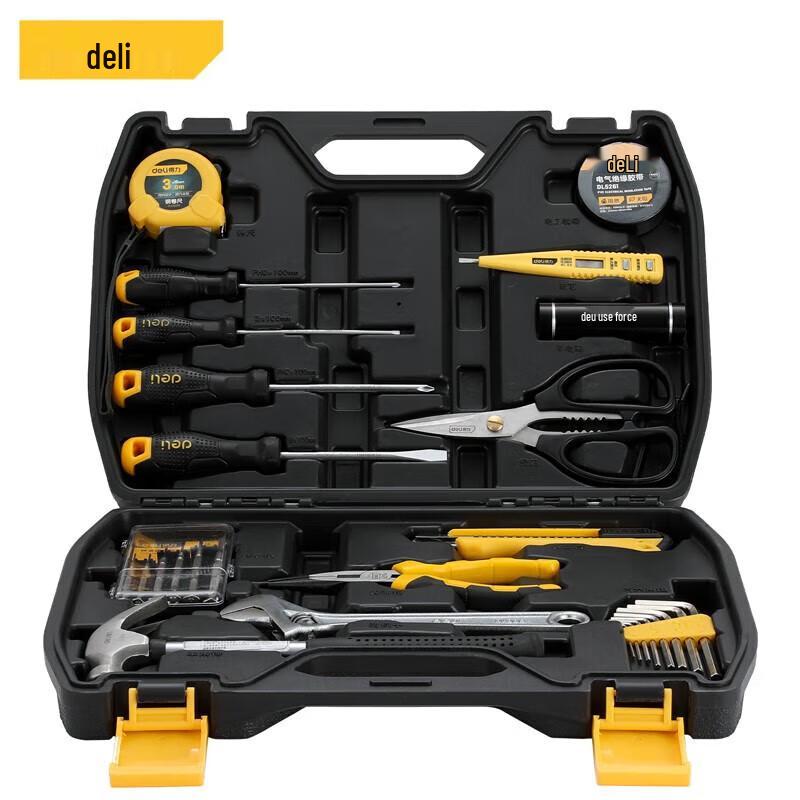 Deli 27-Piece Household Tool Kit
