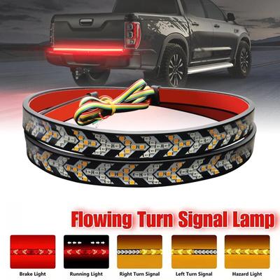 12V 24V Lumină de semnalizare a frânei de mașină Bandă de avertizare LED pentru camion Pickup Coadă din spate Mers înapoi Lumină dublă bliț