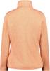 Jacket CMP Woman Fleece Jacket (3H14746) Melange Knit Jacket Fleece Jacket (3h14746-03ct) White-salmon