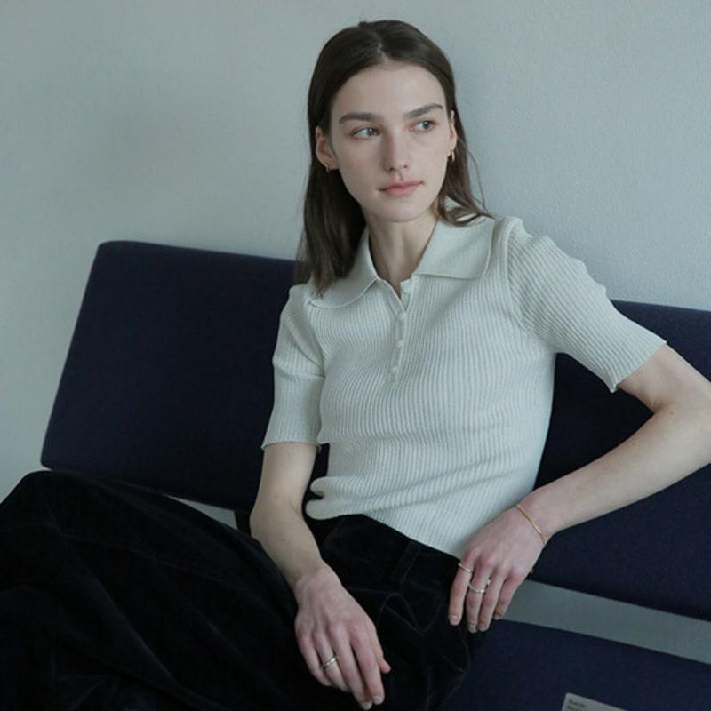 modernlike 14k gold-filled silver clover one-touch earrings