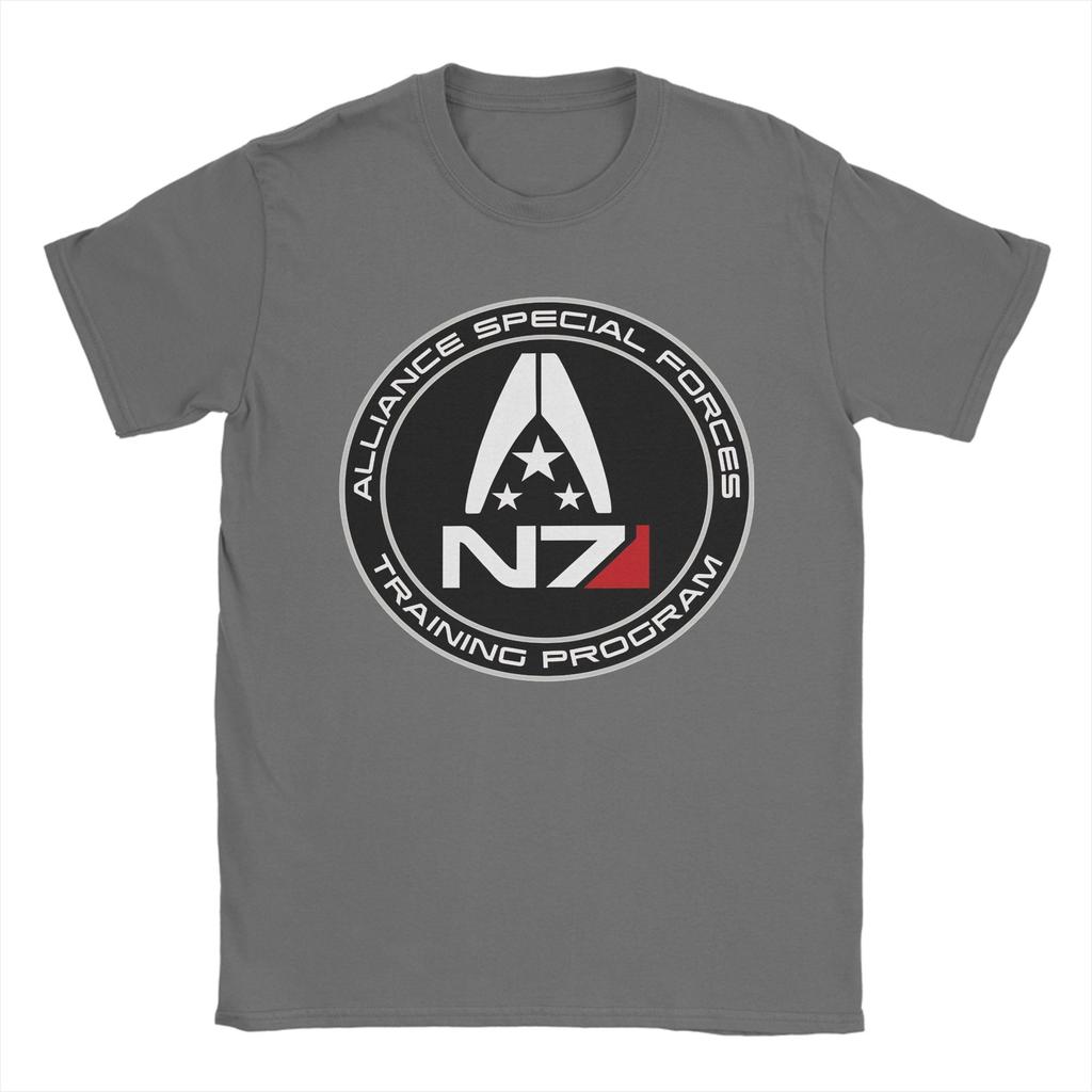 Mass Effect N7 T Shirt Beach Street Style TShirts Cotton Leisure Tee Shirt For Male Casual Top Tees