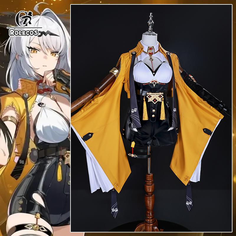 

Игра Zenless Zone Zero Исюань Косплей Костюм Ясность Разума Агент Исюань Панк Костюм Женский Наряд для Хэллоуина L