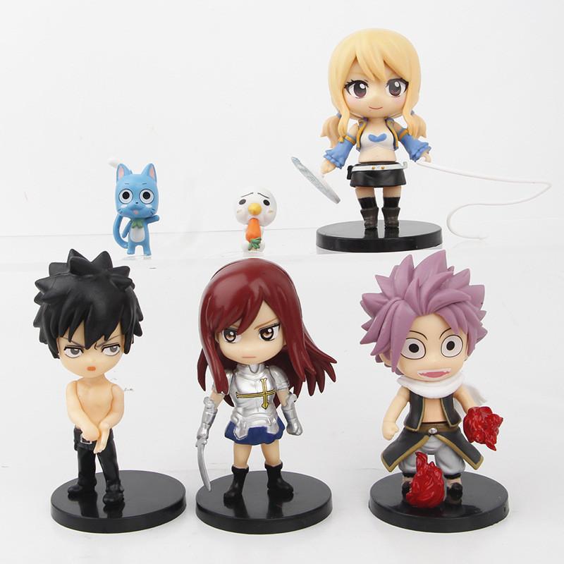 Toy Fairy Tail Character Model Ornament Anime Peripheral Doll Child Holiday Gift