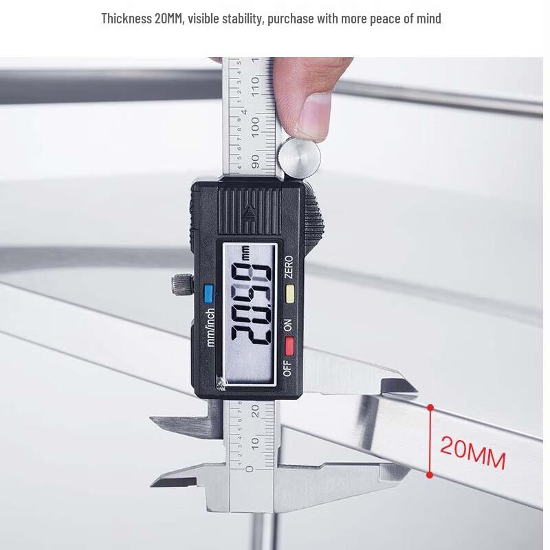 Bieying 3-Tier 304 Stainless Steel Kitchen Storage Rack