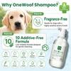Approved by Dogs Additive-Free & Fragrance-Free Shampoo Hypoallergenic Rich Form Organic Pet Shampoo Made In Japan OneWoof 300g 1 Bottle