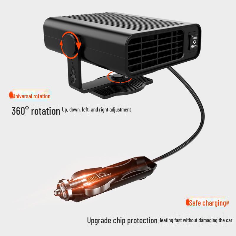 Autoheizung: Doppelfunktions-Heizung & Entfroster für Fenster