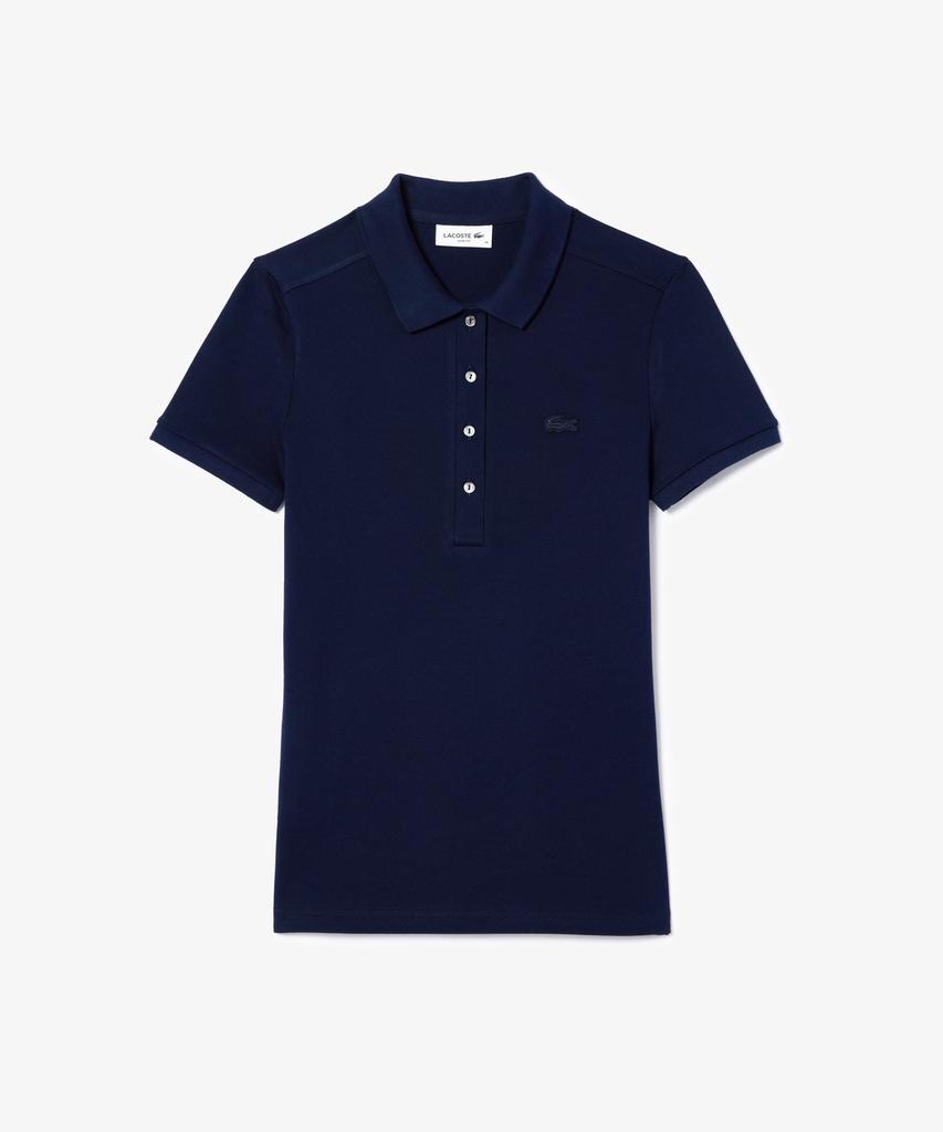 LACOSTE Women'S Slim Fit Mini Pique Polo Shirt Pf5462-56G 166