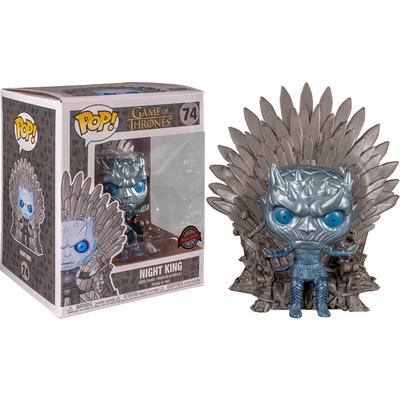 Trono do Rei da Noite de Game of Thrones Metálico EUA Excl Pop! Dx
