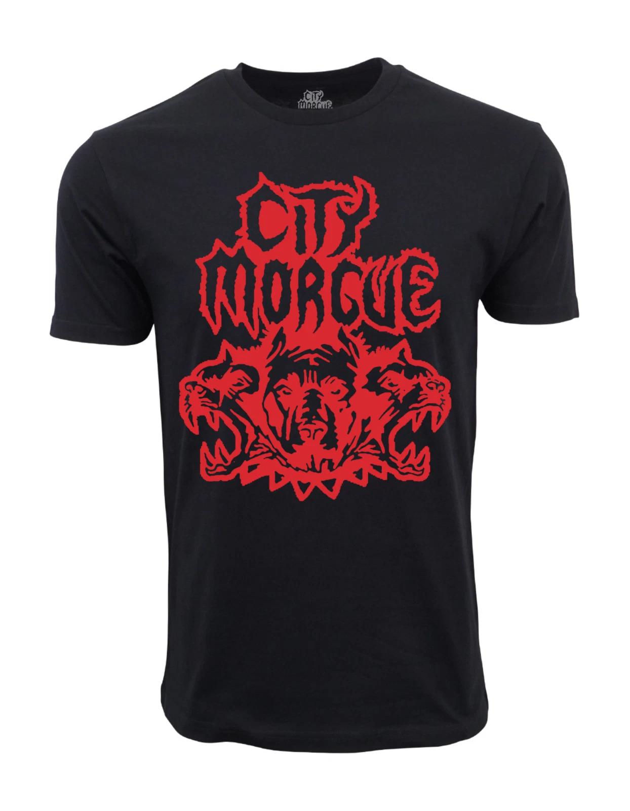 Unisex Adult Casual Graphic CITY MORGUE GRAPHIC T SHIRT T-Shirt L