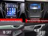 Zotye SR7 Interior Carbon Fiber Shift Console Sticker (Ages 16-17)