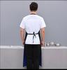 Waterproof Oil-Proof Soft Leather Apron for Kitchen, Dishwashing, Seafood Prep, and Catering - Unisex Long Style.