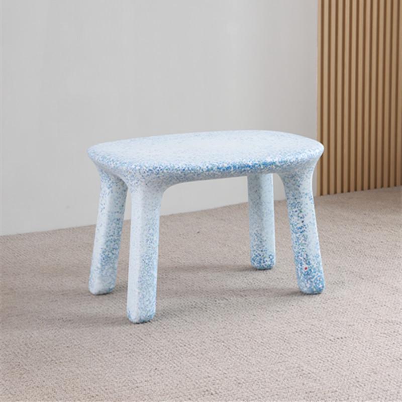 Nordic Creative Children's Chair - Simple Plastic Stool with Backrest for Kindergarten or Home Dining.