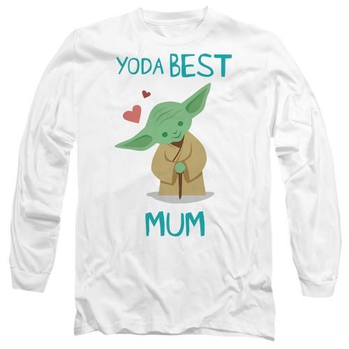 Star Wars Unisex Adult Yoda Best Mum Mothers Day T-Shirt
