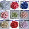 Silk Hydrangea Flower Heads - Large 54-Petal Artificial Floral Decor for Weddings & Art Arrangements