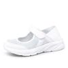 Large Size Summer Women's Casual Shoes Lightweight and Shallow Mouth Medium Walking Shoes Soft-soled Grandma Shoes