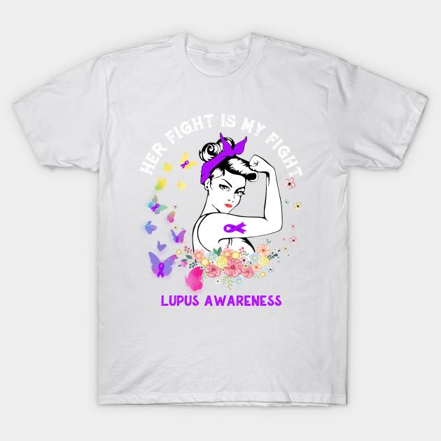 Buy Unisex Fashion TShirt her fight is 