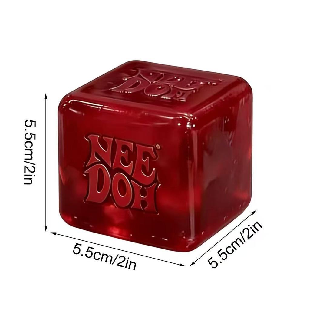 Pressure New Relieving Squishy Toy Nice Needohed Cube Fidget With Surprise Stress Easing Squeeze Kids Adults Antistress Tool